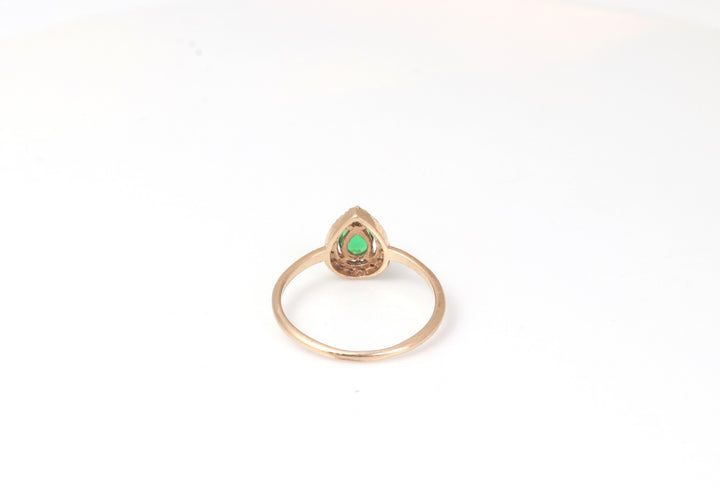 18K GOLD GEMSTONE RING | 18K GOLD RING| VALENTINE GIFT | ANNIVERSARY GIFT | MINIMALIST JEWELLERY