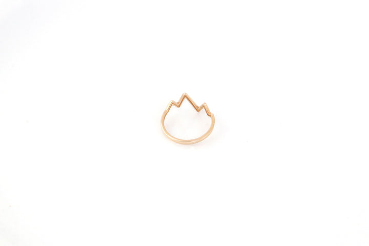 LIFE 18K GOLD RING | 18K GOLD RING| VALENTINE GIFT | ANNIVERSARY GIFT | MINIMALIST JEWELLERY